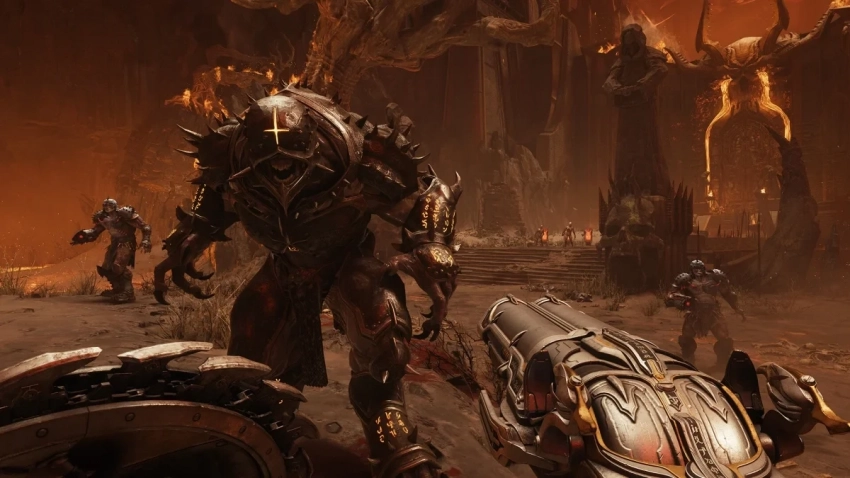 В сети появился свежий геймплей и превью DOOM: The Dark Ages