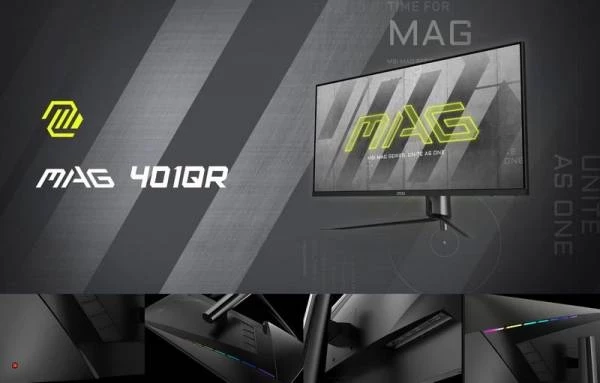 MSI представила 40-дюймовый игровой монитор MAG401QR с разрешением WQHD и частотой обновления 155 Гц