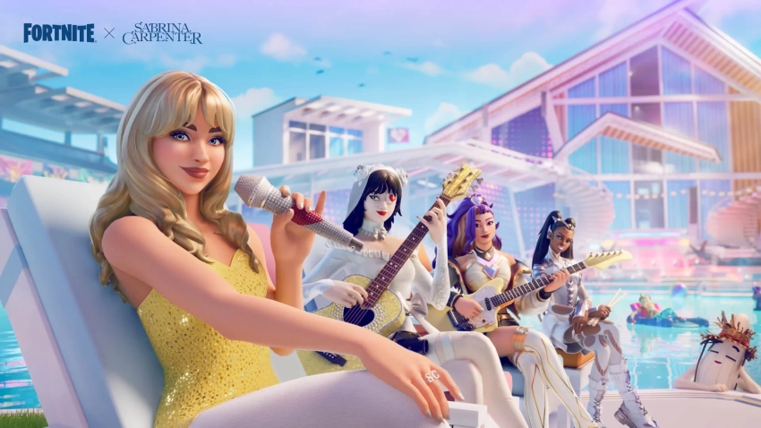 Звездой нового сезона Fortnite Festival стала обворожительная Сабрина Карпентер