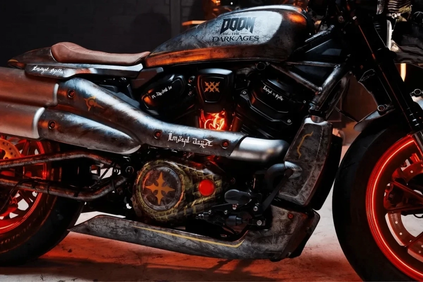 DOOM: The Dark Ages получит собственный мотоцикл Harley-Davidson